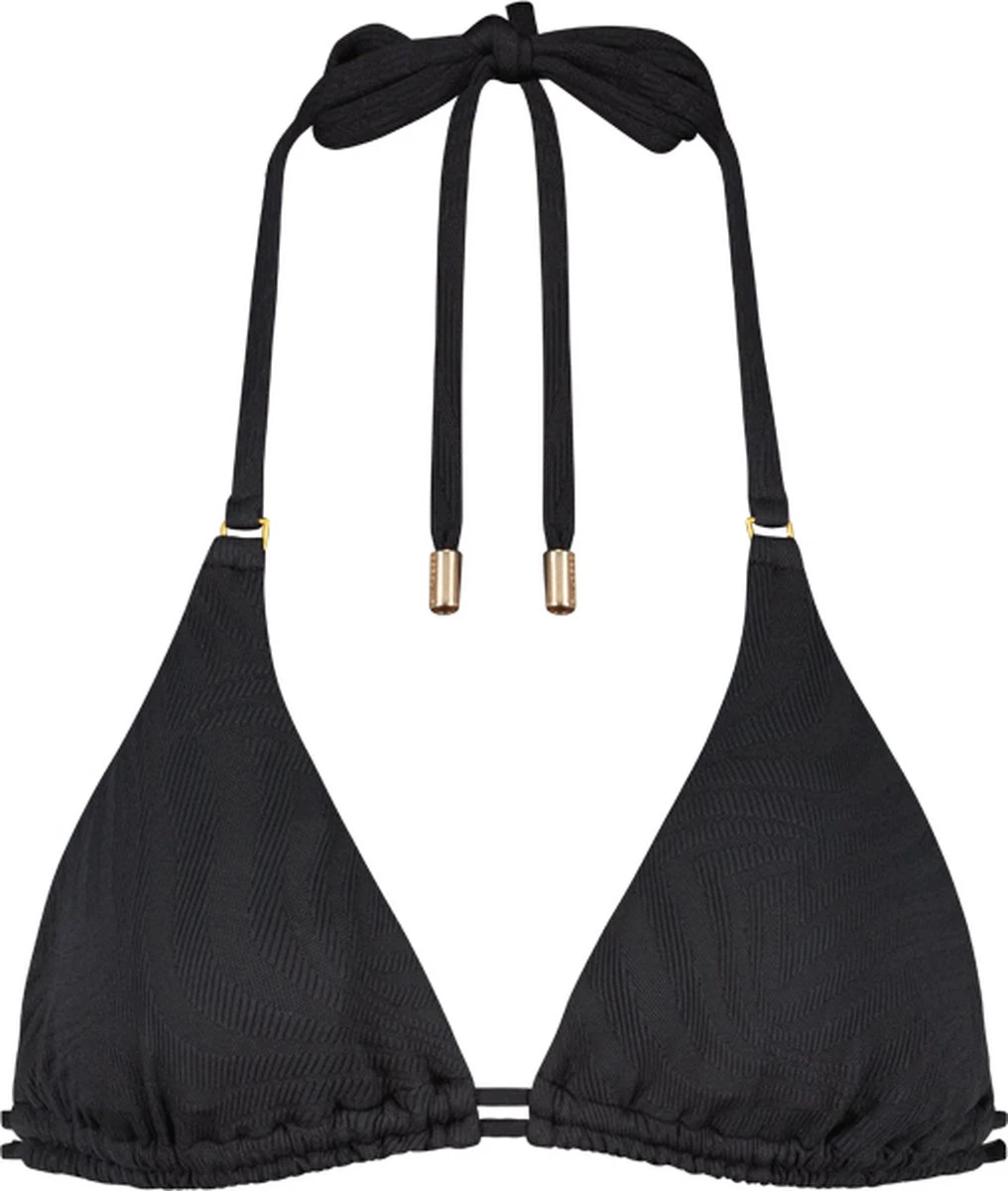 Beachlife Black Swirl Dames Bikinitopje - Maat B40