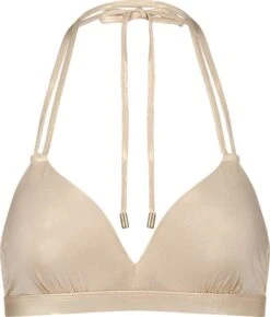Beachlife Gold Champagn Dames Bikinitopje - Maat C42