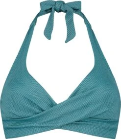 Beachlife Brittany Blue Overslag Bikinitop - Dames - Maat 70F