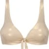 Beachlife Gold Champagn Dames Bikinitopje - Maat B36