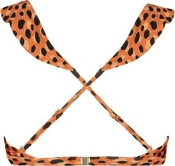 Beachlife Leopard Spots Ruffle Bikinitop Met Voorgevormde Cups En Beugel - Dames - Maat 70C -Beachlife 1200x1135