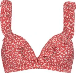 Beachlife Ditsy Flower Ruffle Bikinitop - Dames - Maat 80C