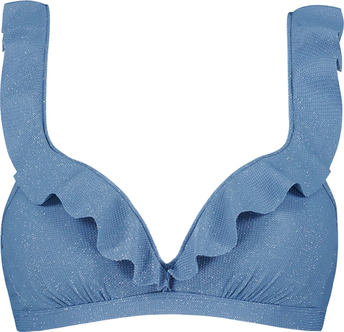 Beachlife Infinity Ruffle Bikinitop Met Voorgevormde Cups En Beugel - Dames - Maat 70C 3 Beachlife Infinity Ruffle Bikinitop Met Voorgevormde Cups En Beugel - Dames - Maat 70C