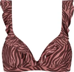 Beachlife Zebra Dames Bikinitopje - Maat E40