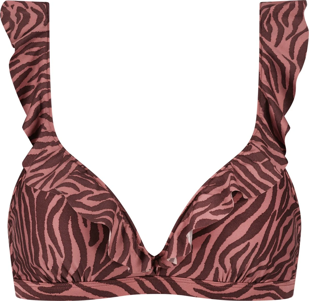 Beachlife Zebra Dames Bikinitopje - Maat D36 3 Beachlife Zebra Dames Bikinitopje - Maat D36