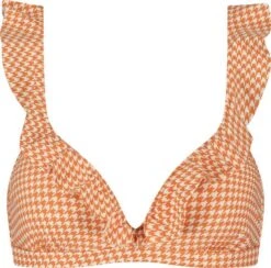 Beachlife Pied De Poule Dames Bikinitopje - Maat 80C