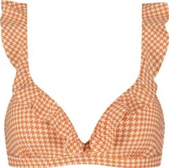 Beachlife Pied De Poule Dames Bikinitopje - Maat 80E