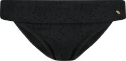 BEACHLIFE Black Embroidery Omslag Bikinibroekje
