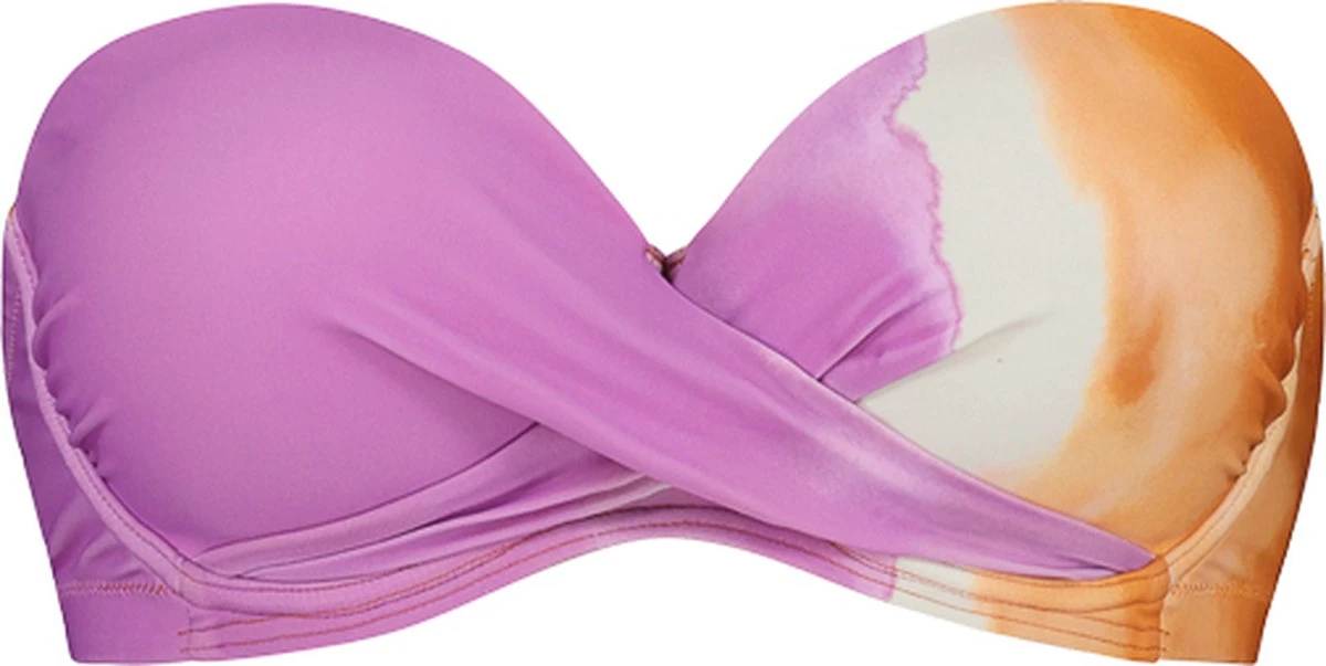 Beachlife Tie Dye Multiway Bikinitop Met Voorgevormde Cups En Beugel - Cup D,E,F - Dames - Maat 70E 4 Beachlife Tie Dye Multiway Bikinitop Met Voorgevormde Cups En Beugel - Cup D,E,F - Dames - Maat 70E - Afbeelding 2