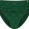 Beachlife Green Embroidery Dames Bikinibroekje - Maat 44