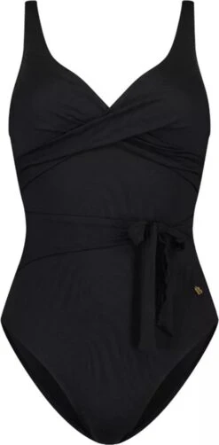 Beachlife Black Swirl Dames Badpak - Maat 40F