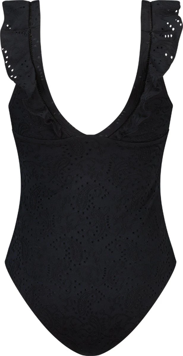 Beachlife Black Embroidery Dames Badpak - Maat D42 4 Beachlife Black Embroidery Dames Badpak - Maat D42 - Afbeelding 2