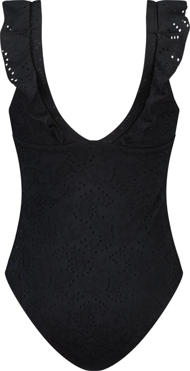 Beachlife Black Embroidery Dames Badpak - Maat B36 4 Beachlife Black Embroidery Dames Badpak - Maat B36 - Afbeelding 2