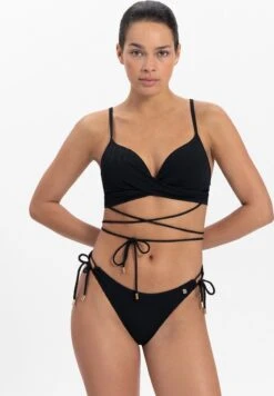Beachlife Black Swirl Dames Bikinitopje - Maat 85C