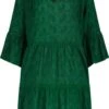 Beachlife Green Embroid Dames Jurk - Maat S/M -Beachlife 838x1200
