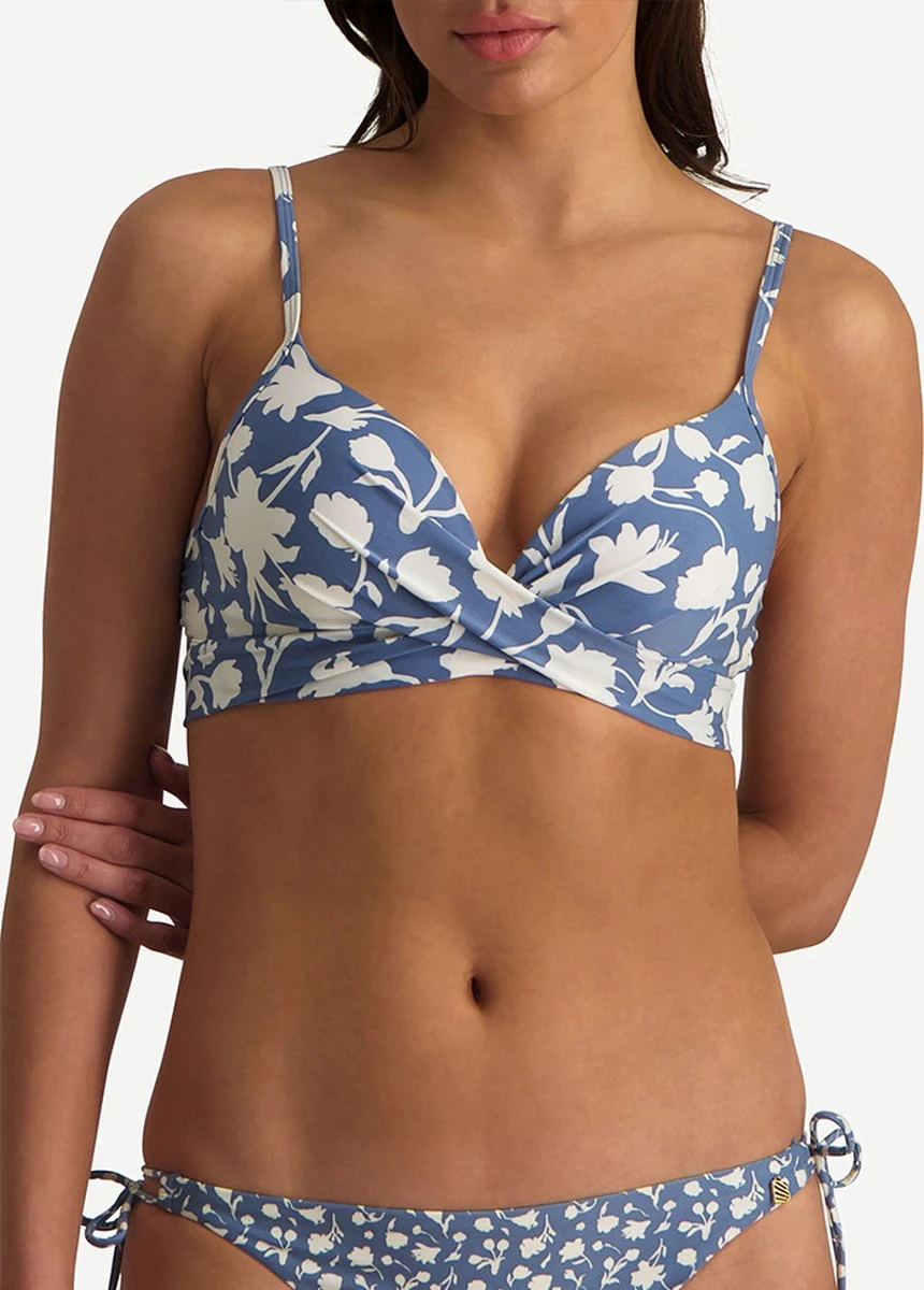Beachlife Flower Twist Bikinitop Met Voorgevormde Cups En Beugel - Dames - Maat 75D 5 Beachlife Flower Twist Bikinitop Met Voorgevormde Cups En Beugel - Dames - Maat 75D - Afbeelding 3
