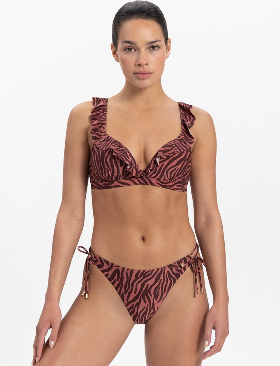 Beachlife Zebra Dames Bikinitopje - Maat D40 5 Beachlife Zebra Dames Bikinitopje - Maat D40 - Afbeelding 3